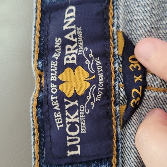 Lucky Brand Men's Slim Jeans - Blue - Picture 2 of 8